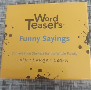Word teasers game